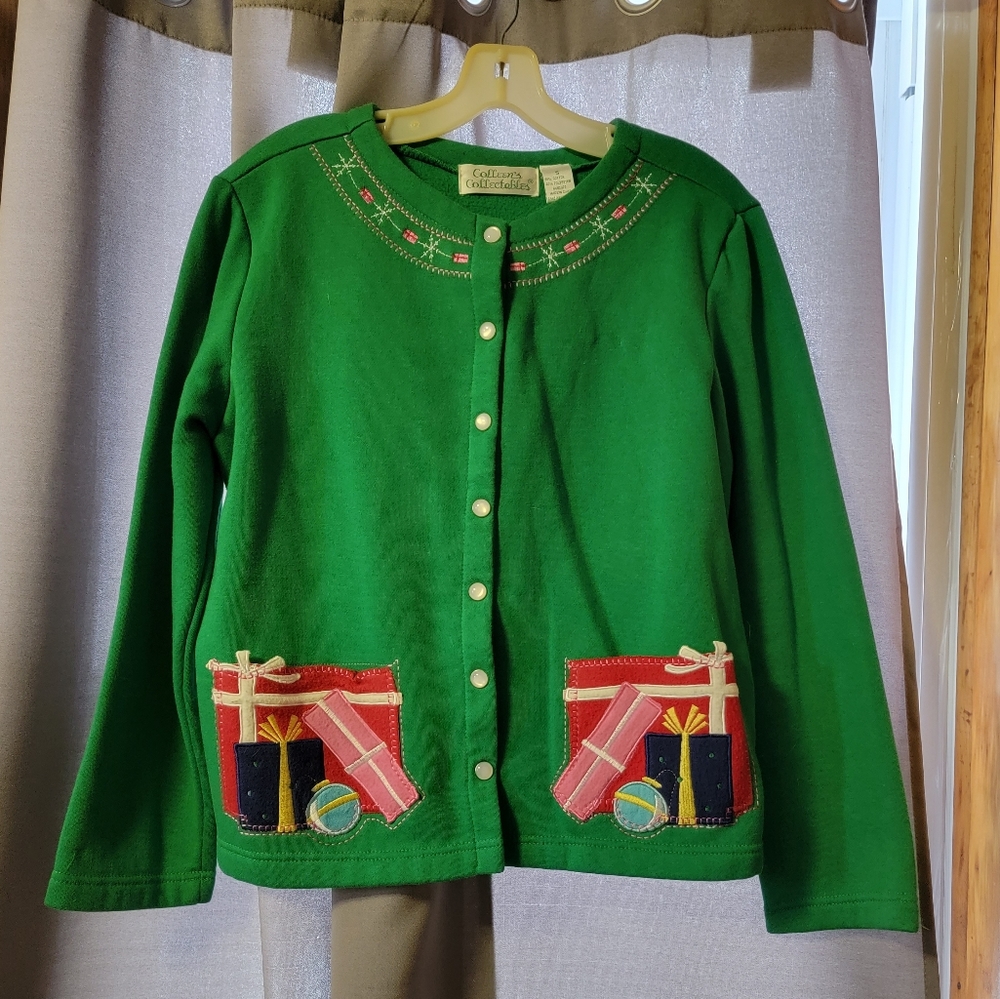 Holiday Swestshirt Cardigan